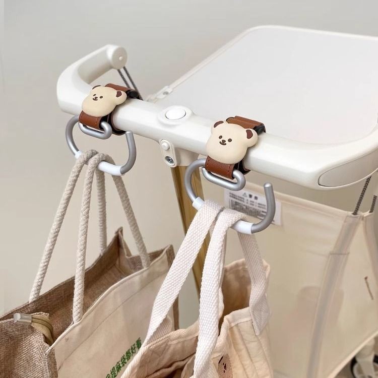 Dụng cụ vạn năng móc dễ thương cho xe điện, xe đẩy phía trước, tay cầm xe máy mạnh mẽ, móc chịu lực cho ắc quy