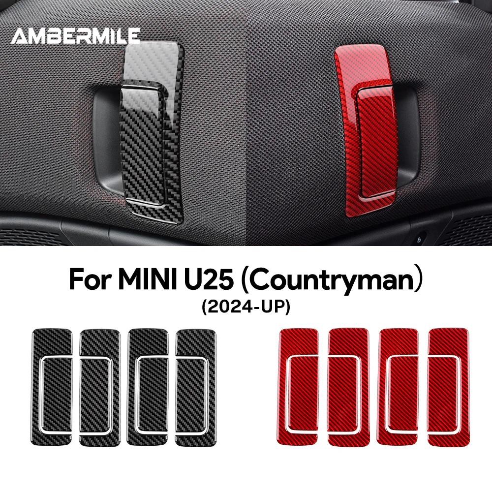 Kofferbakmatten voor Mini Countryman (U25) 2023 2024 2025, op maat gemaakte lederen kofferbakmatten Kofferbakbeschermer Mat Waterdicht Anti-kras Interieuraccessoires,E