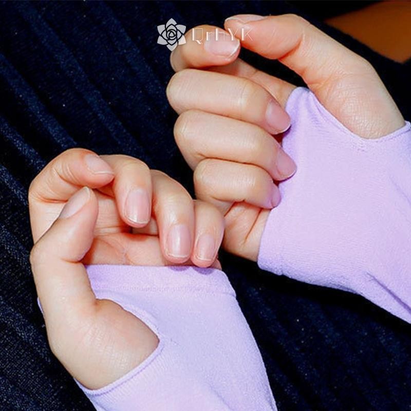 Qrhyk Mùa Hè Unisex Tay Áo Nữ S Thể Thao Găng Tay Chống Nắng Mới