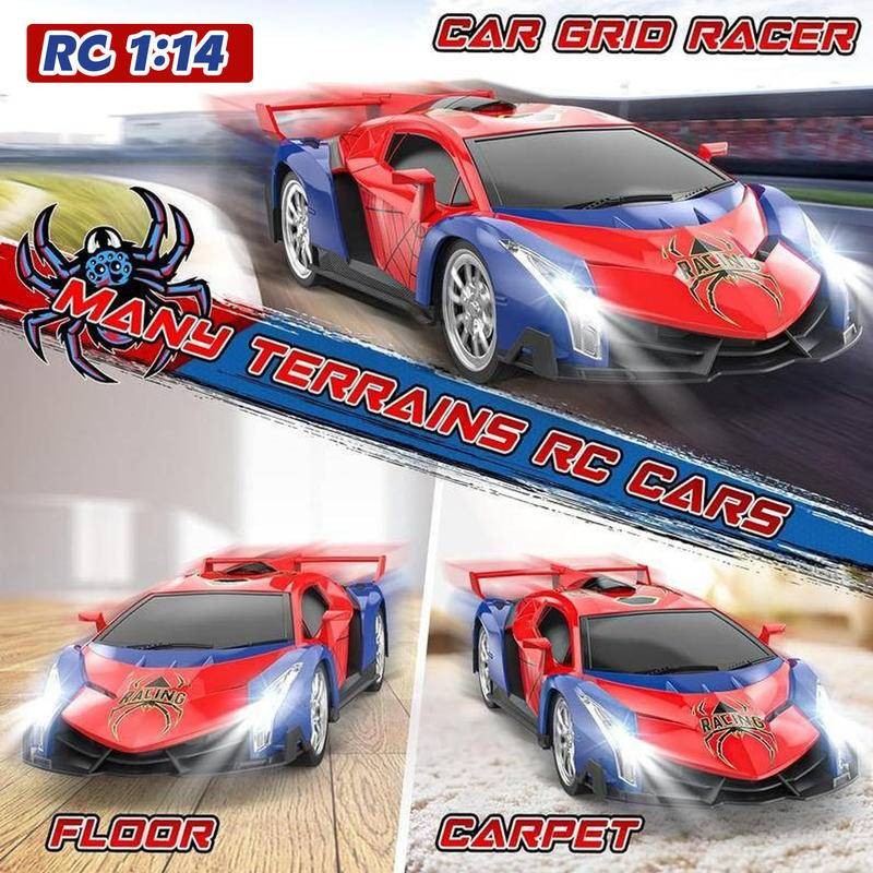 Người Nhện RC Đua Xe Đồ Chơi Điều Khiển Từ Xa Trôi Đóng Thế Đường