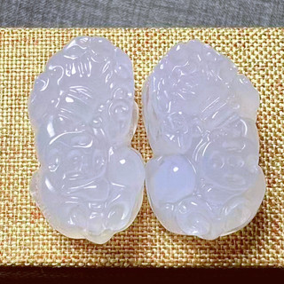 Mã Não Chalcedony Pixiu Vòng Tay Mặt Dây Chuyền Tua Hàng Hóa