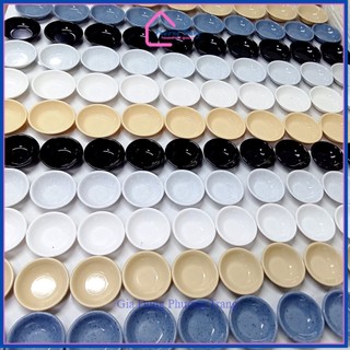 Combo 10 chén chấm nước tương, nước mắm, gia vị nhựa melamine nhựa cứng, khó bể nhiều màu nhiều size - Phương Trang
