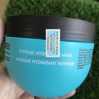 Dầu hấp Moroccanoil Intense Hydrating Mask (vành đen) cho tóc khô 250ml ( New 2021 ) [ TN ]