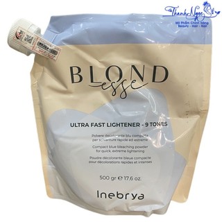 Bột tẩy trắng Inebrya ULTRA FAST LIGTHENER – 9 TONES 500gr [ TN ]