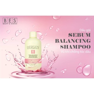Dầu gội dành cho tóc dầu Hergen P1 Sebum Balancing Shampoo 400ml [ TN ]