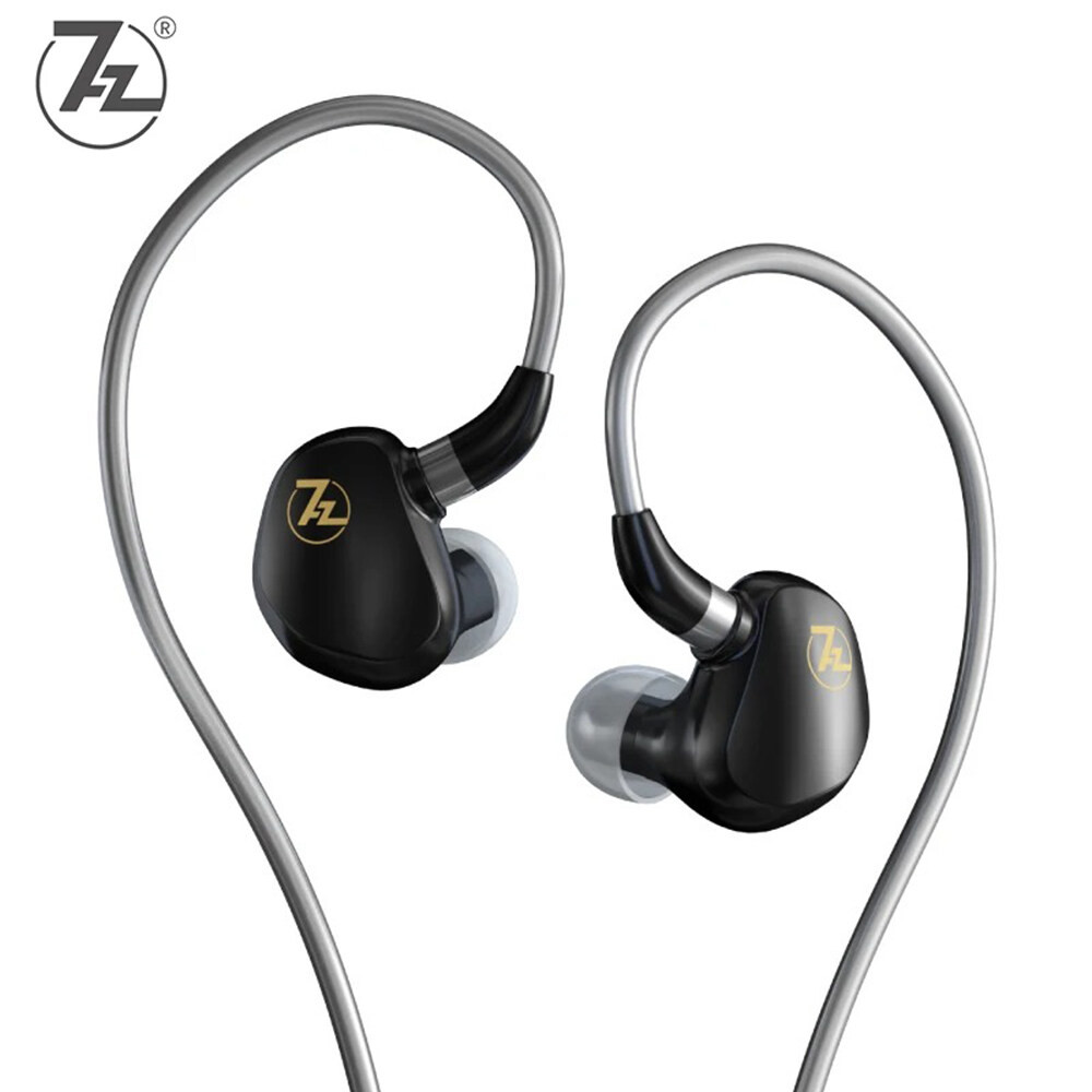 Tai nghe 7HZ G1 Bass mạnh mẽ Âm thanh trong suốt pha lê Tai nghe IEM khử tiếng ồn 2PIN Màn hình trong tai động có thể tháo rời