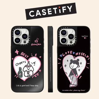Embrace your own Girl Mirror Hard Phone Case cho iPhone 17 Pro Max 16 Plus 15 14 13 12 11 Ốp lưng bọc hoàn toàn Vỏ Acrylic phía sau chống sốc