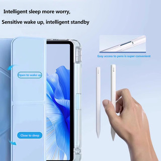 Y Gấp Acrylic Trong Suốt Dành Cho Xiaomi Redmi Pad 2 9.7 inch 2026 Pad 2 SE 9.7inch 2026 Có Khe Cắm Bút