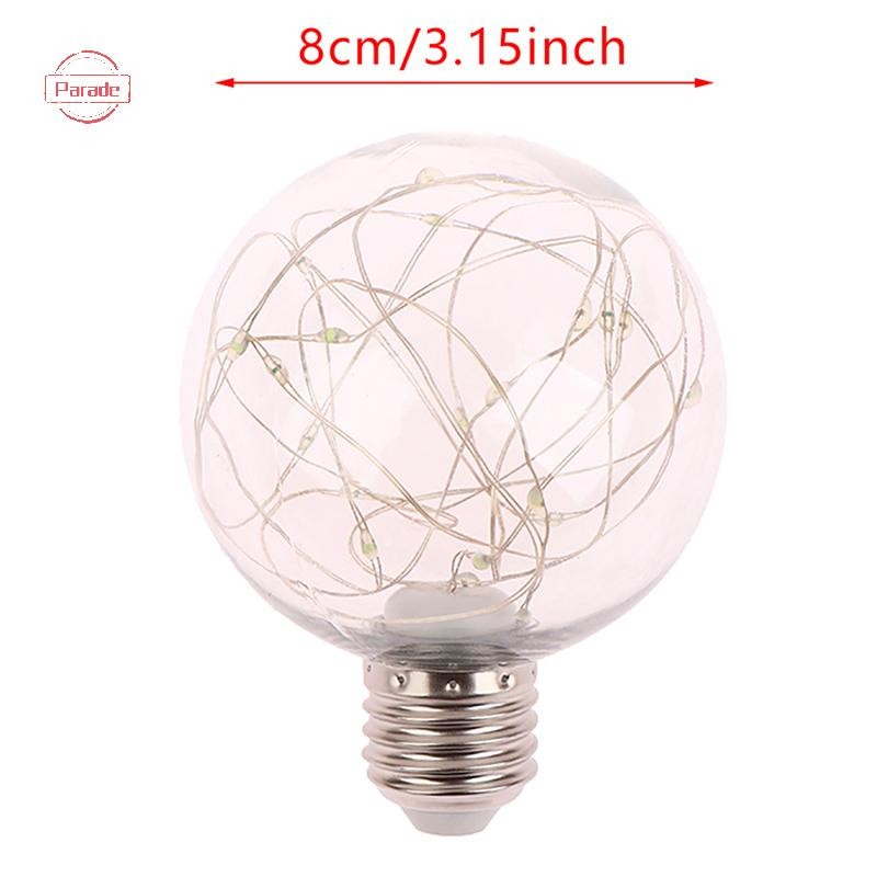Parade LED Edison Dây Bóng Đèn E27 220V Nhiều Màu Sắc RGB Lighg Dây Đồng Bóng Đèn VN