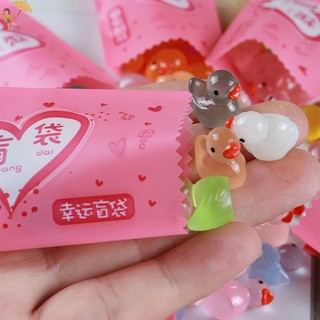 [GOU] 5 Chiếc Dễ Thương Dạ Quang Nhựa Vịt Nhỏ Đồ Chơi Búp Bê Bất Ngờ Nhân Vật Trang Trí Nhà Giả Kẹo Mù Túi Dành Cho Trẻ Em Quà Tặng VN