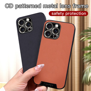 Ốp lưng iPhone 11 12 13 pro max 11 11pro 11promax 12 12pro 12promax 13 13pro 13promax Vỏ bảo vệ kết cấu da cao cấp, vỏ điện thoại bảo vệ chống rơi kim loại bao gồm tất cả