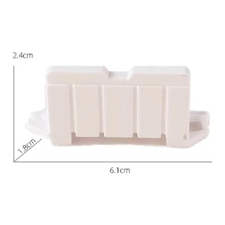 [COD] EARTHLYCO 50 Khối nối cao tốc, Rào chắn ray, chướng ngại vật Mini thủ công, phụ kiện đồ chơi RC nhựa, phụ kiện cảnh giao thông drift DIY cho xe đua 4WD