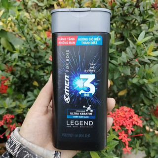 (Xanh) Combo Dầu gội và Sữa tắm Xmen Boss sang trọng cuốn hút 150g/chai (Hàng khuyến mãi)