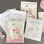GETVOW 10 Chiếc Túi Khóa Kéo, Bánh Ngọt Bánh Quy Ăn Nhẹ Lưu Trữ Bánh Quy Hoạt Hình Dễ Thương Túi Quà Tặng, Nhựa Bền Kawaii Sáng Tạo Tự Niêm Phong Túi