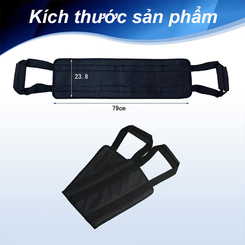 Đai Hỗ Trợ Nâng Đỡ Bệnh Nhân Tai Biến，Bệnh nhân cao tuổi đứng dậy với dây đai hỗ trợ，Dải thay đổi ，Chăm sóc giường xe lă