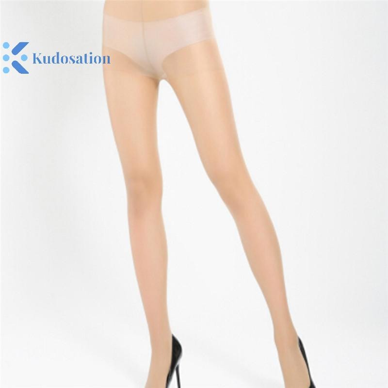 Kudosation Quần Co Giãn Gợi Cảm Vớ Lụa Quần Skinny Ngăn Ngừa Móc Nữ Thả