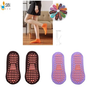 Phụ Nữ Chống Trơn Trượt Tất Yoga Nhiều Màu Sắc Mềm Cảm Ứng Vải Tất Cho Bạn Bè Gia Đình Quà Tặng Sinh Nhật