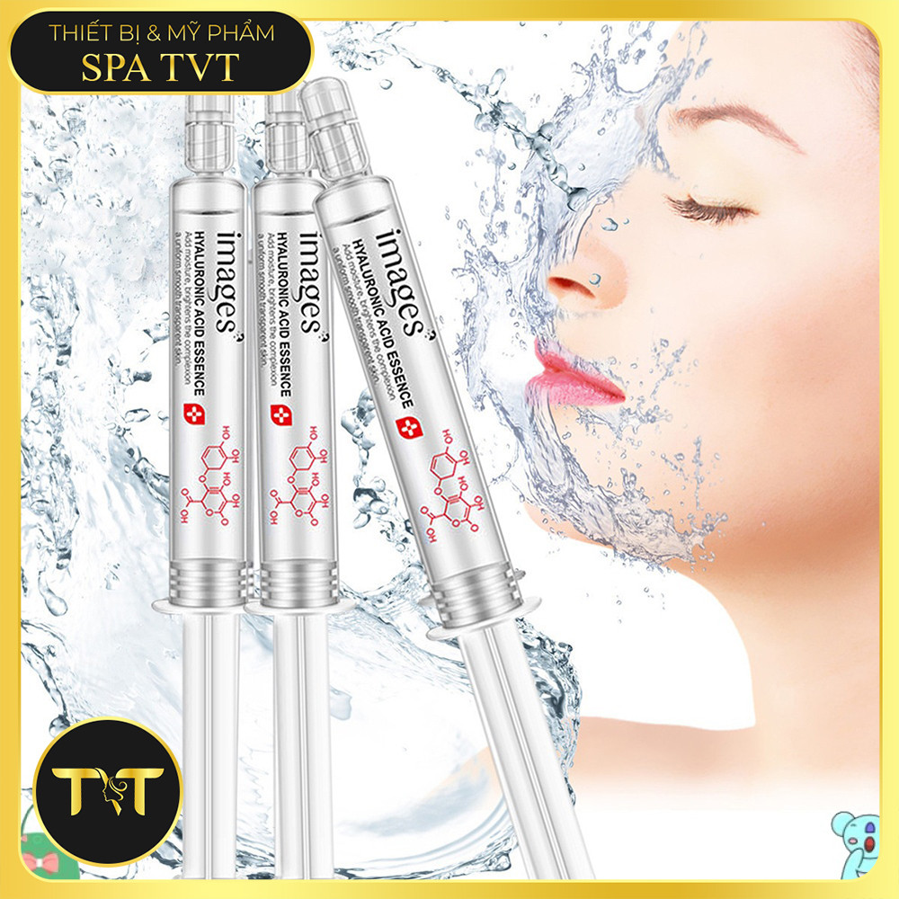 Serum HA 10 Ống Cấp Ẩm, Hỗ Trợ Chăm Sóc Da Khô Thiếu Nước, Dùng Cho Spa Và Tại Nhà