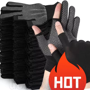 Găng tay Nylon dành cho thể thao và lái xe ngoài trời - Găng tay thoáng khí nhẹ, Thiết kế vừa vặn cho bàn tay nhỏ, 3 màu (Đen / Trắng / Xám)
