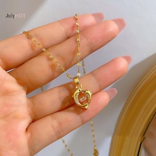 Julyhot Cặp Đôi Mẹ Và Con Cá Heo Đánh Zircon Mặt Dây Chuyền Vòng Cổ Cho Nữ Không Phai Màu Trái Tim Động Vật Trang Sức Trẻ Em Quà Tặng Sinh Nhật Massivedeals