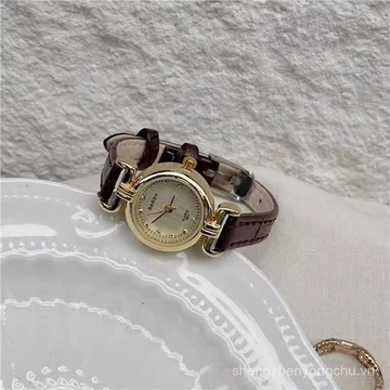 đồng hồ nữ sang trọng đồng hồ nữ cao cấp đồng hồ da nữ Đồng hồ retro nhỏ gọn chất lượng cao cho phụ nữ, phong cách Hàn Quốc, sang trọng nhẹ nhàng