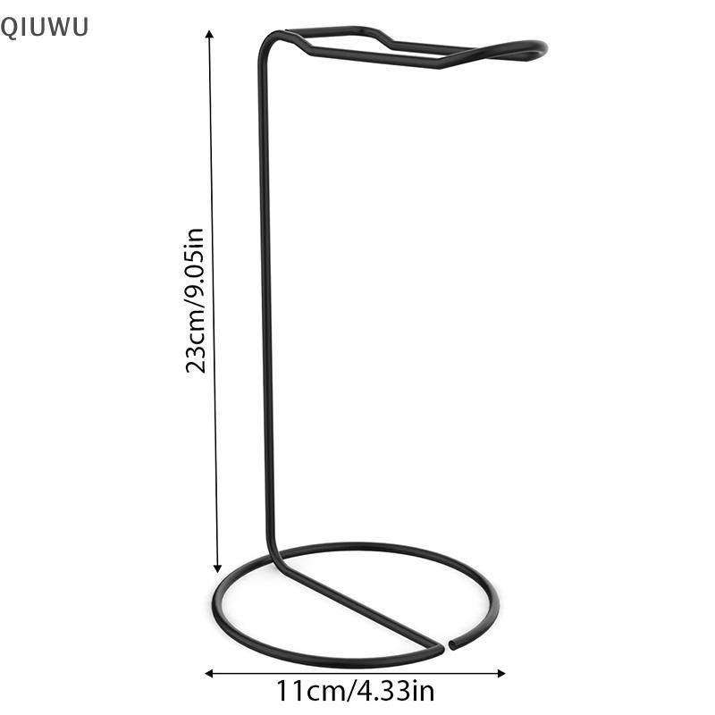 Giá đỡ tai nghe kim loại QIUWU tiết kiệm không gian, để bàn, sắp xếp màn hình, móc treo cho tai nghe chơi game