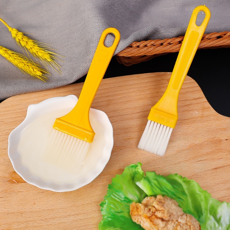 [Trang chủ] Bàn chải dầu chịu nhiệt cao | Dụng cụ nhà bếp PET + PP chống độc hại để nướng / BBQ, Thiết kế dễ làm sạch với 2 tùy chọn kích thước, Có thể tái sử dụng & bền bỉ