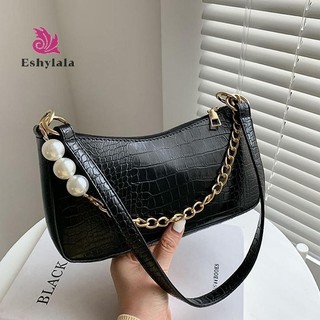 Dây đeo dây chuyền ngọc trai cho túi xách Phụ kiện thời trang cho túi xách Tay cầm Dây chuyền kim loại [MỚI]