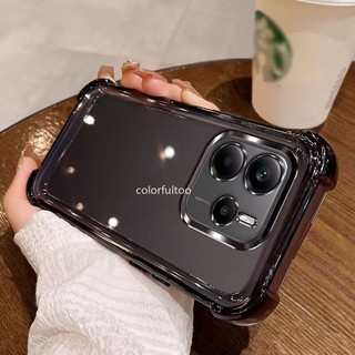 Ốp Điện Thoại Chống Sốc Trong Suốt Mạ Realme 14 5G Cho Realme 14 Pro + 14proplus 14X Realme14Pro 4G 5G Vỏ TPU Mềm Lấp Lánh Vỏ Cứng Acrylic Hybrid Armor Ốp Lưng