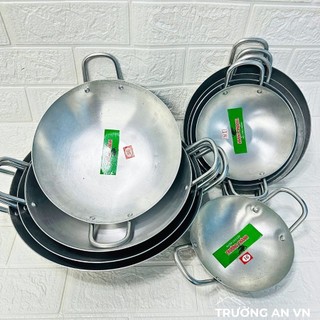 Chảo nhôm dày sâu lòng – Có quai tiện lợi, nấu siêu nhanh