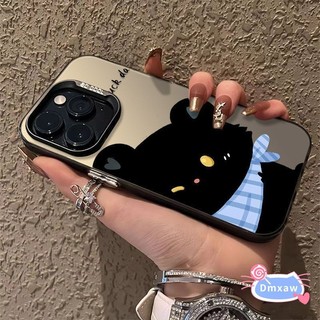 Ốp điện thoại hình mèo hoạt hình dễ thương cho iPhone 13 12 Mini Pro Max Vỏ bảo vệ ống kính Vỏ chống sốc