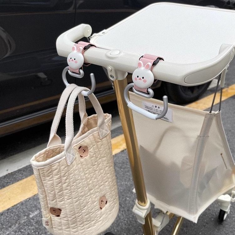 Dụng cụ vạn năng móc dễ thương cho xe điện, xe đẩy phía trước, tay cầm xe máy mạnh mẽ, móc chịu lực cho ắc quy
