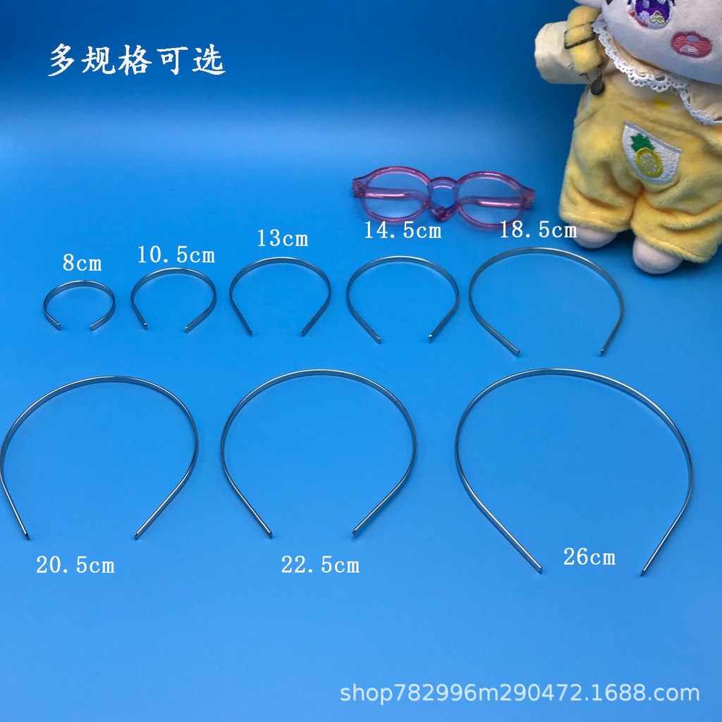 BJD Bờm Tóc Tự làm phôi 6 điểm BJD ob11 có thể nhỏ P Dal em bé bờm bông phụ kiện búp bê