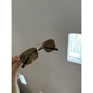 [Ảnh thật] [Siêu Sale] Kính mát nam tròng thủy tinh form chữ nhật 2 cầu Mắt kính SD STORE