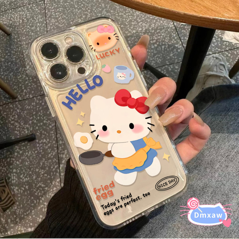 Ốp Điện Thoại Mèo Kitty Hoạt Hình Dễ Thương Cho Realme V30 V30T V25 V23 V23i V20 V13 V5 X7 Pro Max Ultra C1 Q5 Q3 Q2 Pro Q5i Q3i Q3S Q3T Narzo 30 5G Vỏ Bảo Vệ Chống Rơi