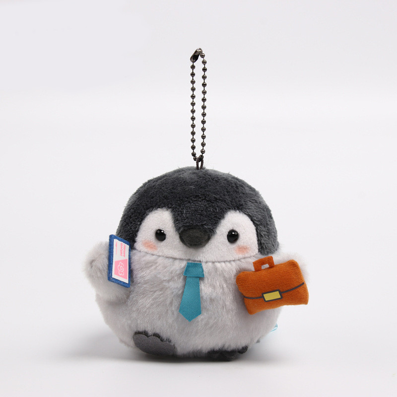 PS1 Dễ Thương PINGU Chim Cánh Cụt Sang Trọng Mặt Dây Chuyền Quà Tặng Cho Bạn Gái Ba Lô Trang Trí Móc Khóa Đồ Chơi nhồi Bông SP1