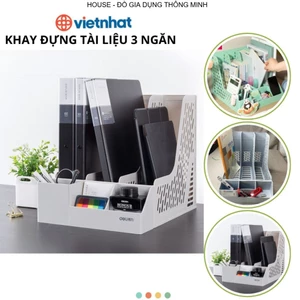 Khay Tài Liệu 3 Ngăn Chính Hãng VIỆT NHẬT (Mã 5680)