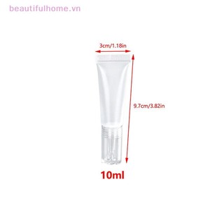 [Beautifulhome] 10 / 15ML Mỹ Phẩm Ống Mềm Kem Dưỡng Mắt Kem Nền Dạng Lỏng Chai Có Thể Đổ Lại Axit Hyaluronic Nhỏ Giọt Chai Trống [Làm Đẹp]