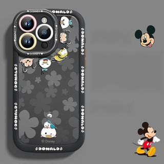 Ốp điện thoại Mickey the Little White Duck cho iPhone 16 / 15 / 14 / 13 / 12 / X / 7 / 11 / Plus / pro Max Vỏ mềm silicon mờ bao gồm toàn bộ Vỏ bảo vệ chống rơi