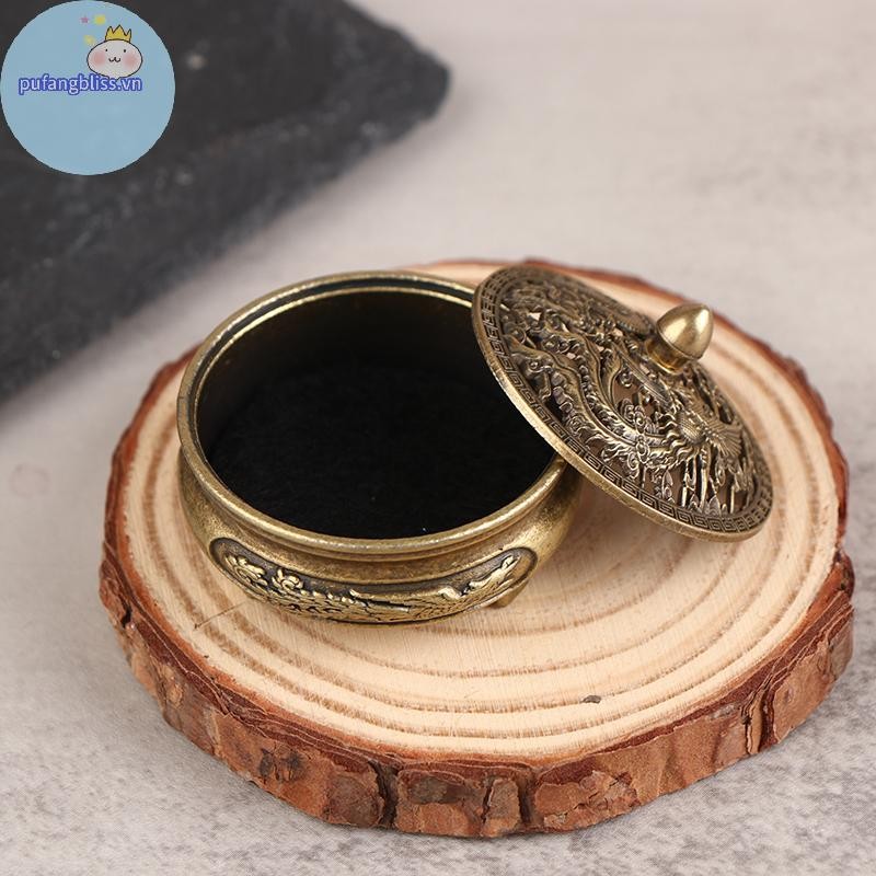 Pufangbliss Dụng Cụ Phật Giáo Lư Hương Sen Hương Hợp Kim Sandal Nhà Nội Thất Trang Trí Văn Phòng Nhà VN