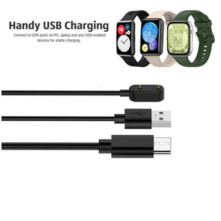 Dữ liệu sạc Dock Type C / USB cho Huawei Watch Fit / 2 / 3 / Fit2 / Fit3 / Fit SE / Fit Cáp sạc phiên bản đặc biệt