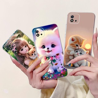 Ốp lưng Realme C11 2021 RMX3231 Phong cách mát mẻ Vỏ điện thoại họa tiết rồng hổ RealmeC11 C 11 2021 Ốp lưng silicon mềm trong suốt