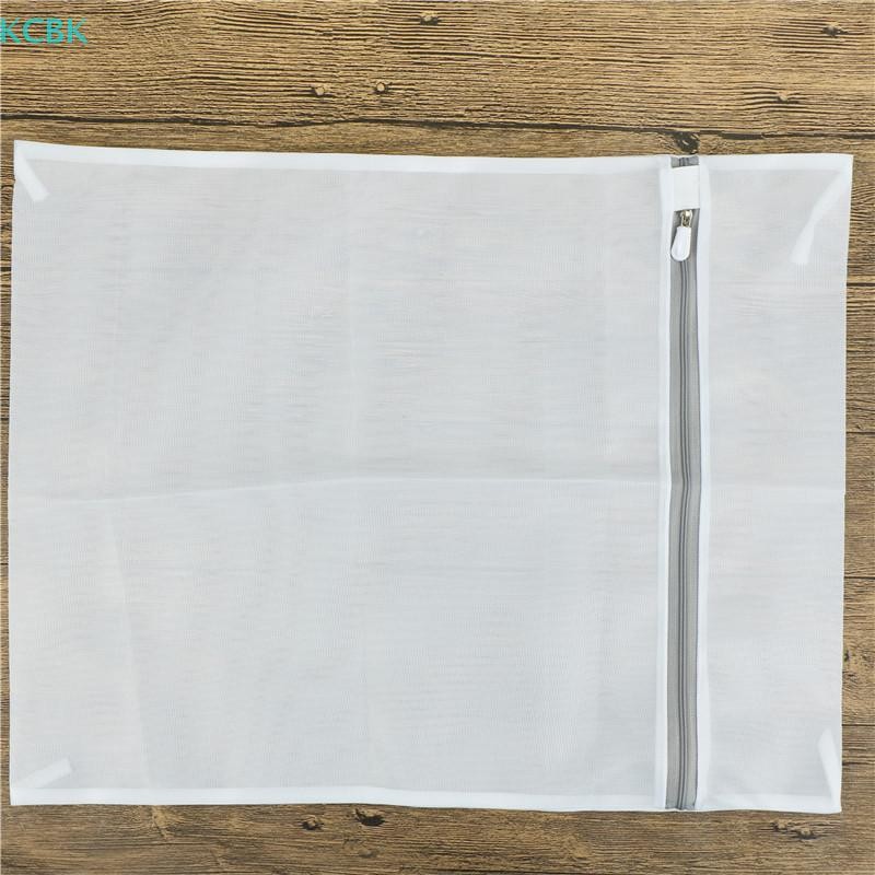 [Kc] Túi Giặt Lưới Quần Áo Du Lịch Lưới Bảo Quản Túi Zip Giặt Áo Ngực Stocking [BK]
