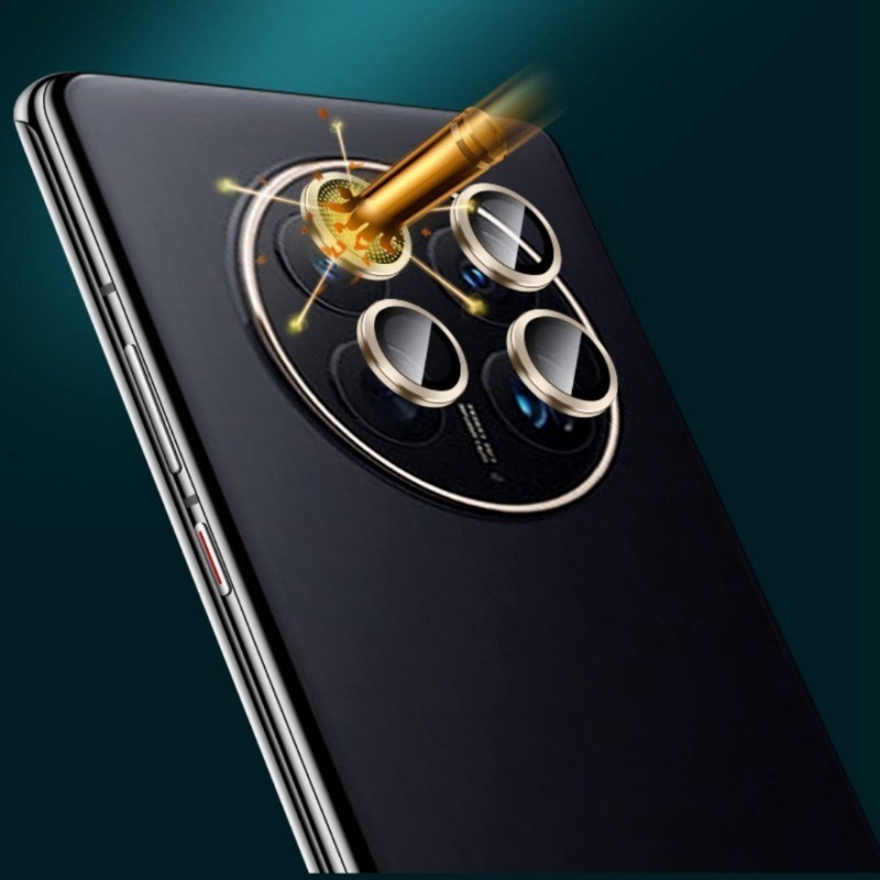 Huawei P60Pro P60Art Mate50 Mate50E 9D Kim Loại Hợp Kim Nhôm Ống Kính Máy Ảnh Kính Cường Lực Cho Huawei Mate P60 50 Pro Art 50E Chống Trầy Xước Ốp lưng Bảo Vệ Cản Ống Kính