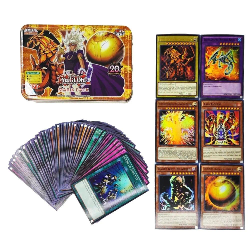 Yu-gi-oh Deck 671 MARIK PACK Tiếng Anh Holographic Golden White Dragon ...