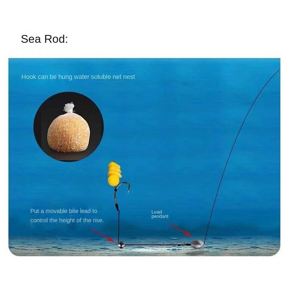 TUYỆT VỜI 5 Móc Cá Chép Tóc Giàn Khoan, Thiết Bị Pesca 3#-10#, Giàn Dụ Cá