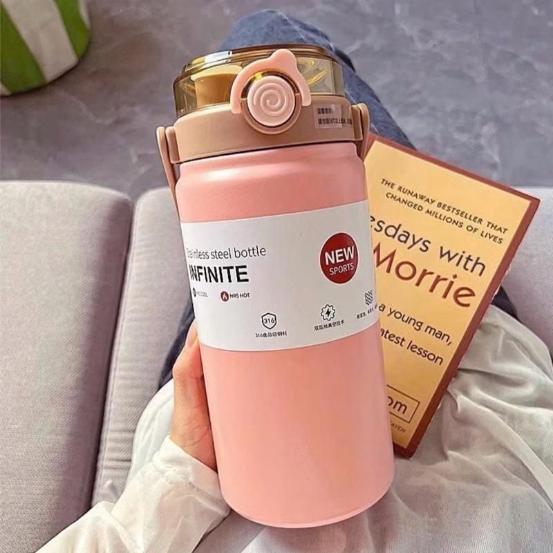 ￼Bình Giữ Nhiệt Có Ống Hút  Bình Giữ Nhiệt BOSS Inox 316 Dung Tích 1000ml [Nhận Sỉ]