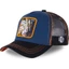 SQ Thời Trang Rồng Bóng Goku Vegeta Anime Snap-on Cotton Mũ Bóng Chày Unisex Lưới Trucker Cap