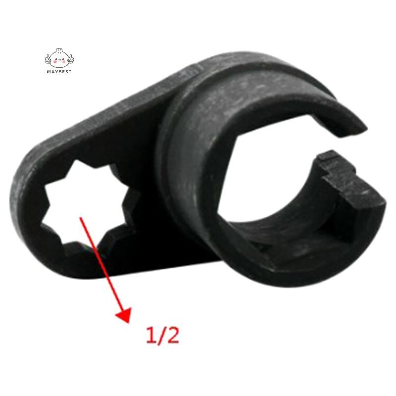 Maybest 3 / 8 "22MM Lambda Offset Cảm Biến Oxy Ổ Cắm Cờ Lê o2 Bộ Dụng Cụ Adapter Cờ Lê Động Cơ {VN}