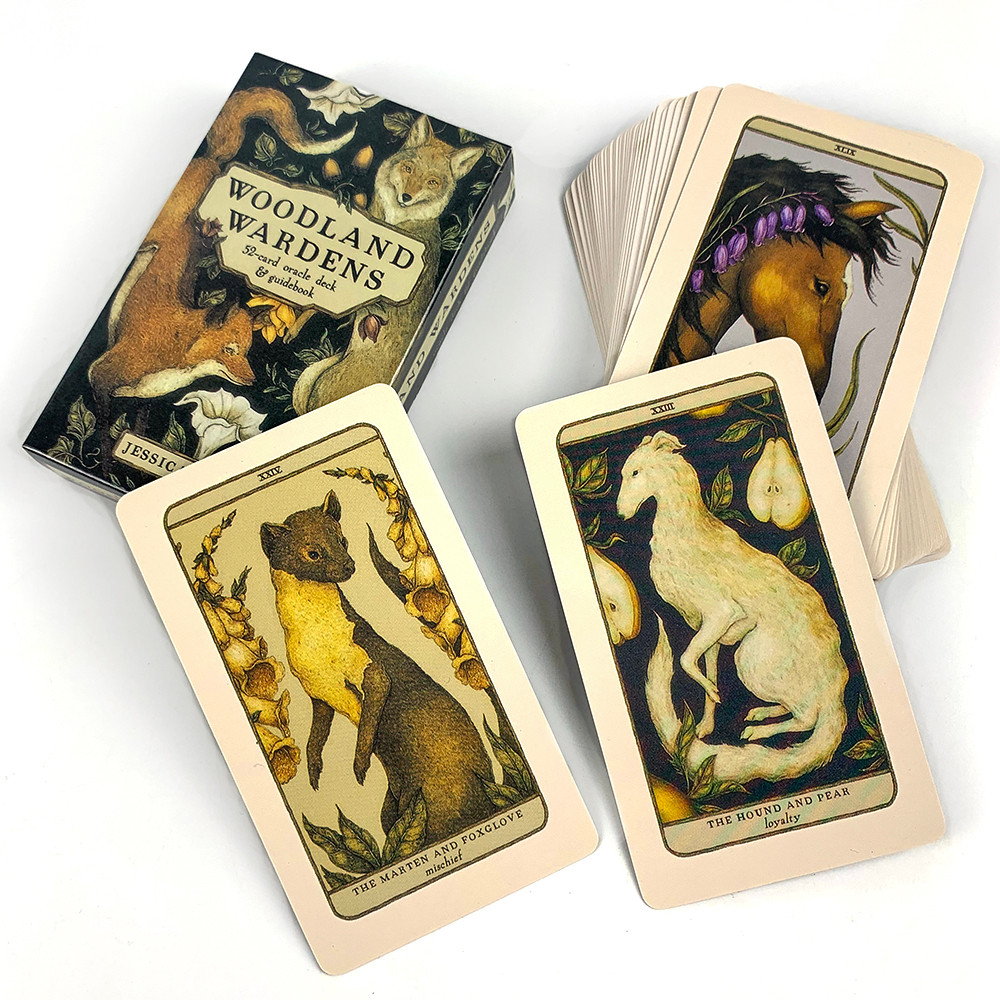 Woodland Wardens Cards 52 Cards Oracle Deck Classic Bói toán Tầm nhìn ...